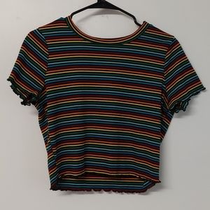 Rainbow Crop Top